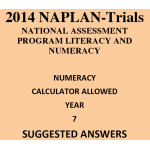 2014 Y7 Numeracy Calculator Allowed